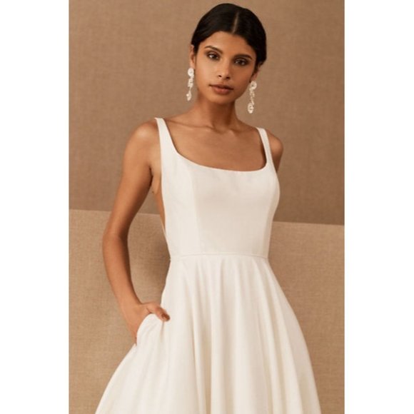 Jenny Yoo Lawrence Wedding Gown Size 10 - Picture 5 of 12